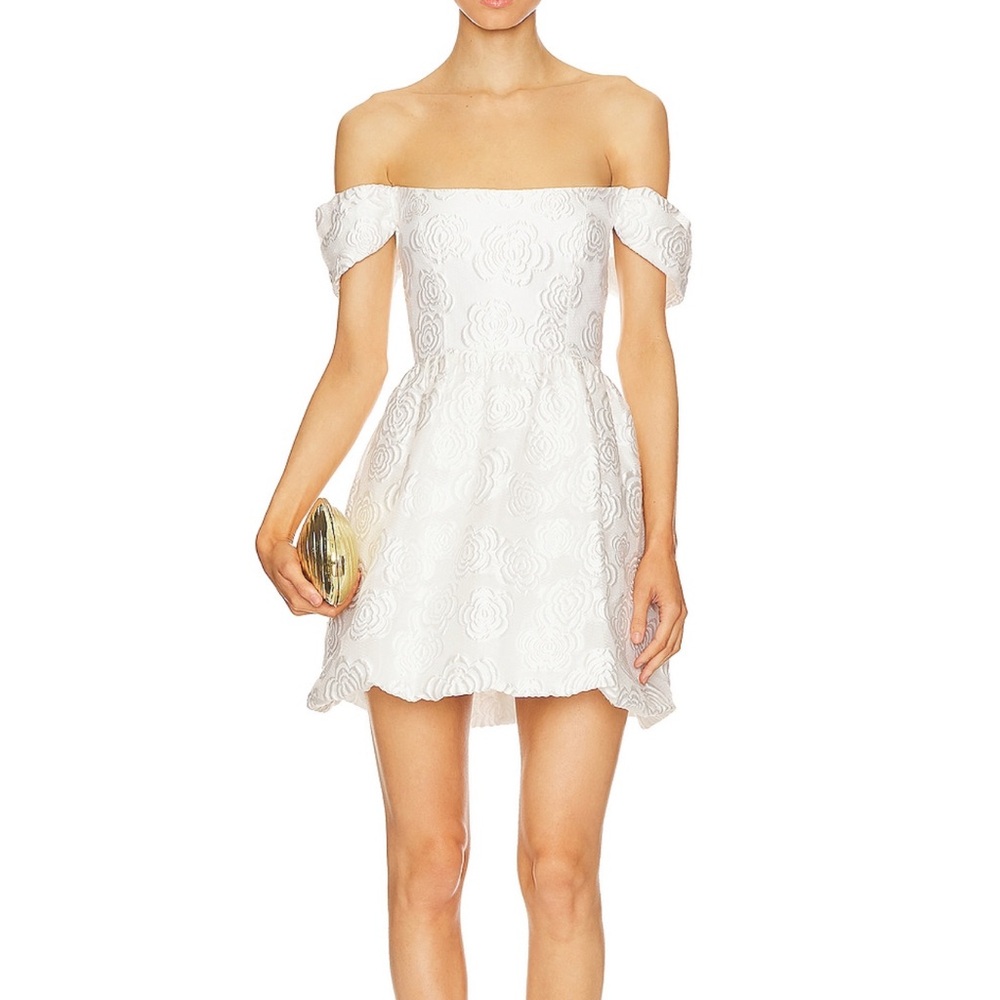 Amanda Uprichard Valentina Dress White - Size Small